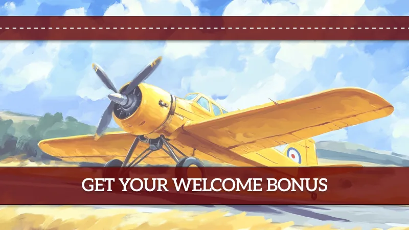 Get your Welcome Bonus and play Aviator now!