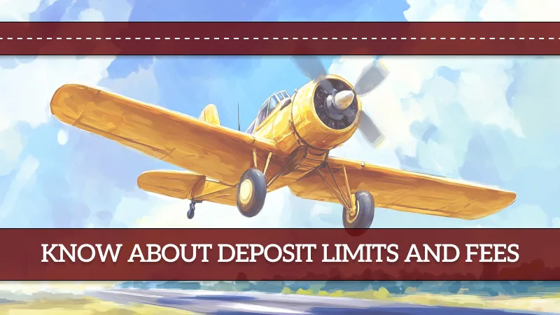 Know About Deposit Limits and Fees